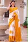 Palak Vol 4 By Kashvi Dull Moss Bandhej Saree 